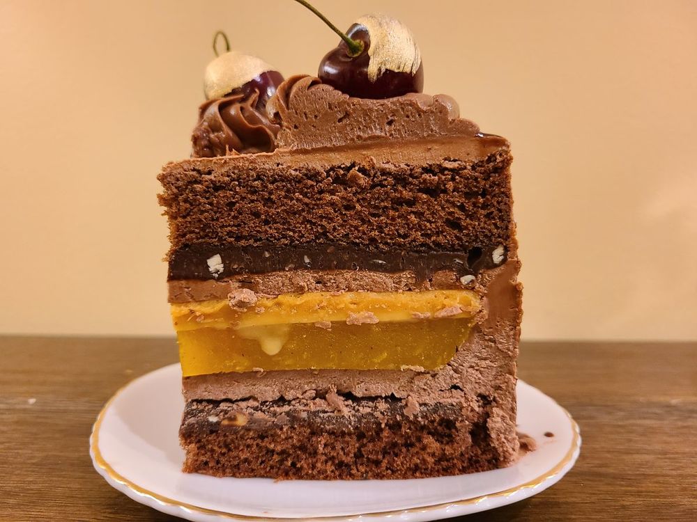 Tropical Chocolate Cake